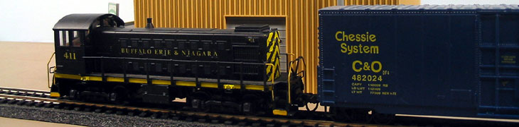 Western New York Train Masters HO Scale Model Railroad Club  - Buffalo Erie & Niagara #411